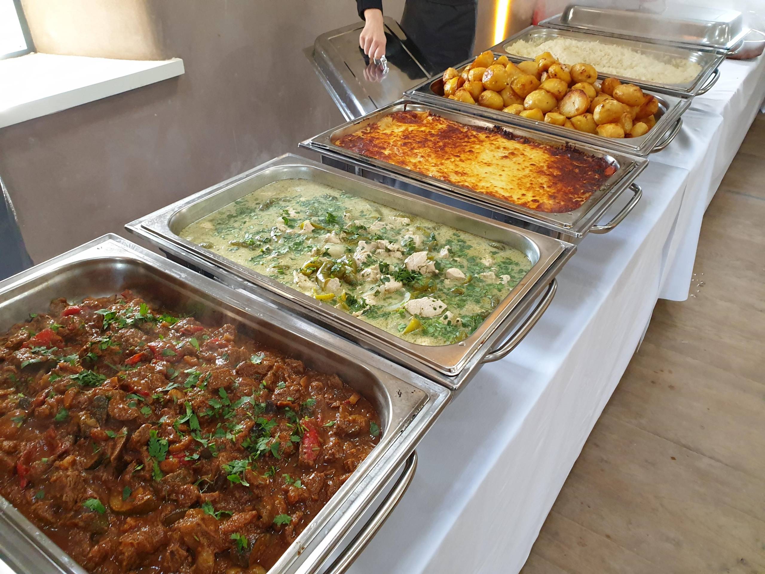 Hot Evening Supper Southcott Events Catering